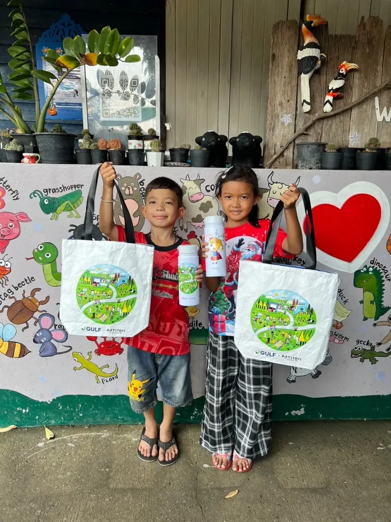 กัลฟ์ ส่งพลังความสุขใน “วันเด็กแห่งชาติ 2567” พร้อมปลูกฝังแนวคิดรักษ์โลก