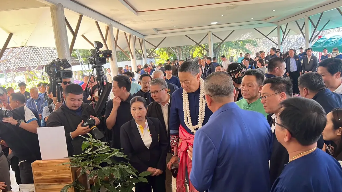 "เศรษฐา" เยือนเชียงใหม่ เดินหน้ายกระดับผลิตภัณฑ์ชุมชน สู่ตลาดโลก