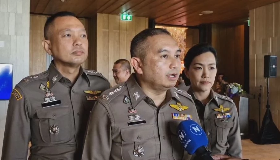 พล.ต.ต.อาชยน ไกรทอง โฆษกสำนักงานตำรวจแห่งชาติ