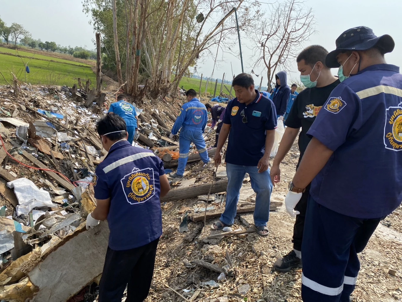 จบภารกิจ ค้นหาซากชิ้นเนื้อเหยื่อพลุระเบิด สุพรรณบุรี