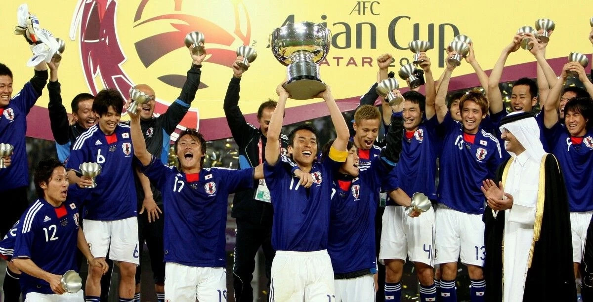 ทีมชาติญี่ปุ่น เจ้าของแชมป์ เอเชียนคัพ สูงสุด 4 สมัย