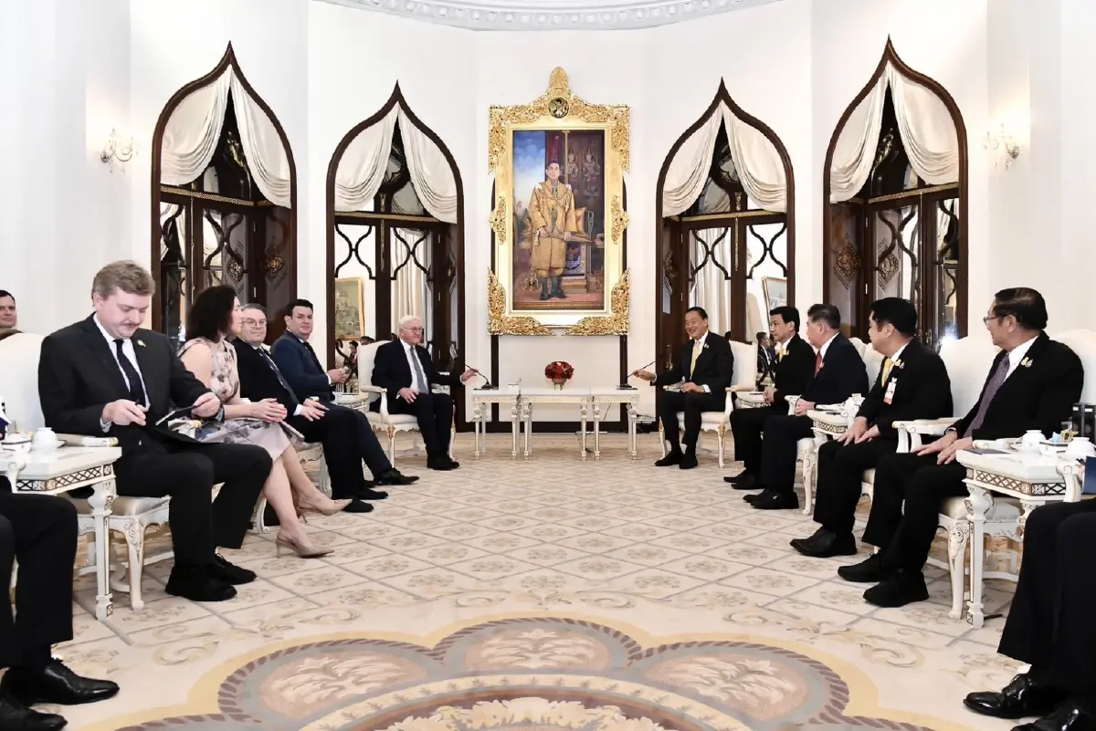 ประธานาธิบดีฯ เยอรมนี เยือนไทยอย่างเป็นทางการในรอบ 22 ปี ฐานะแขกของรัฐบาล
