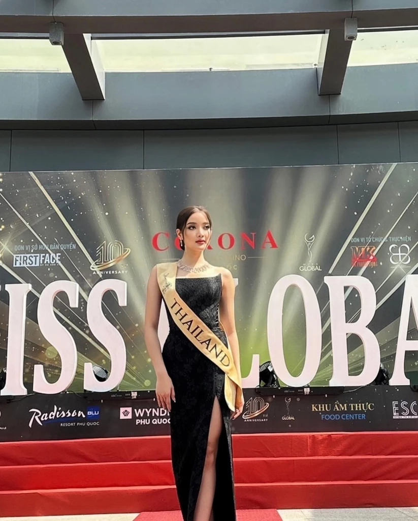 ส่งใจเชียร์ กานต์ ชนนิกานต์ บนเวที Miss Global 2023 รอบพรีลิมคืนนี้