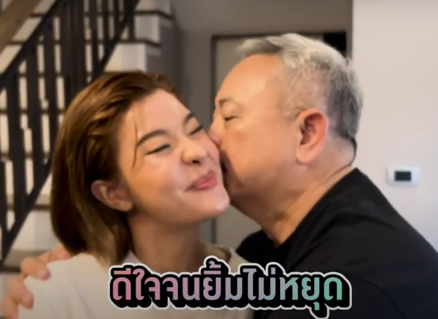 "ซูโม่กิ๊ก" ดีใจสุดๆโผกอดหอมลูกสะใภ้ "เปาวลี" ประกาศข่าวดีเบบี๋มาแล้ว