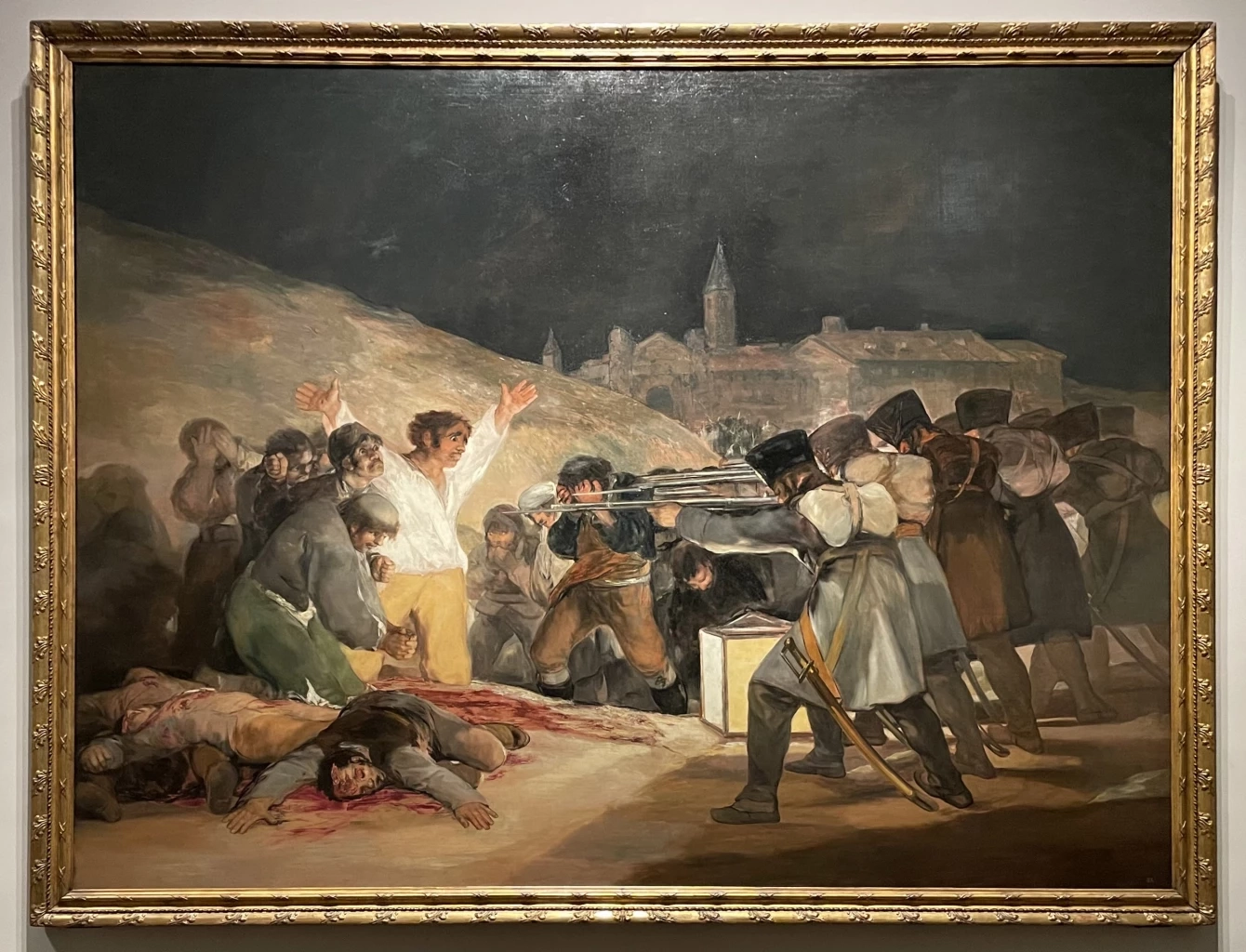 The Third of May 1808 (1814). ภาพถ่ายโดย ภาณุ บุญพิพัฒนาพงศ์