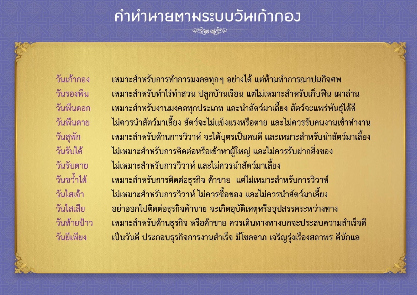 ส่องปฏิทินล้านนา วันไหนฤกษ์ดี "ทักษิณ" พักโทษ กลับบ้านจันทร์ส่องหล้า