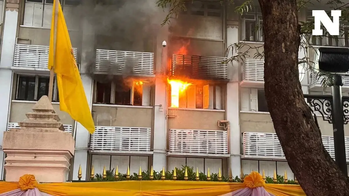 พฐ.สรุปเหตุเพลิงไหม้ ก.เกษตรฯ เป็นอุบัติเหตุ