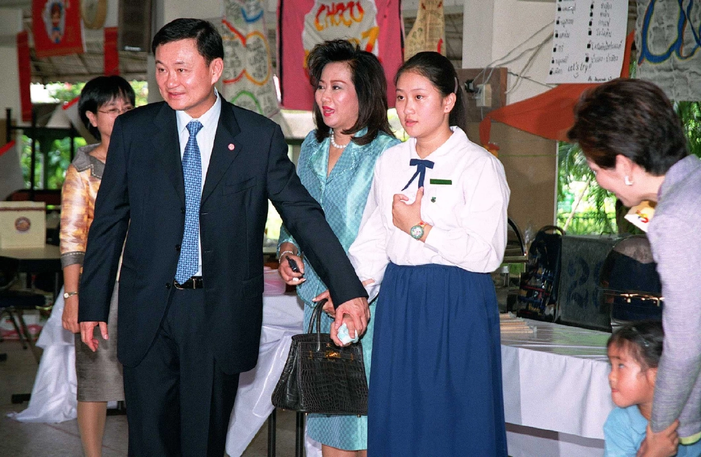 ทักษิณ ชินวัตร, พจมาน ดามาพงศ์, และแพทองธาร ชินวัตร