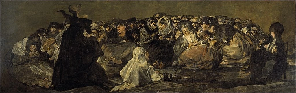 Witches Sabbath (1819-1823). ภาพจาก: Wikimedia Commons