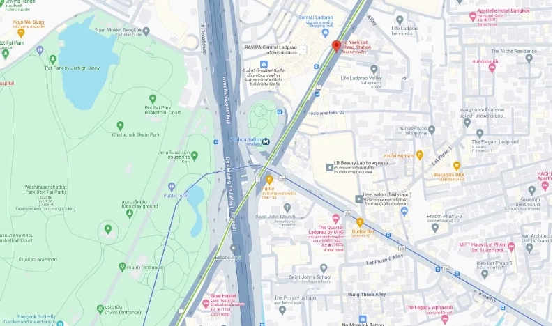 เปิดเส้นทางเลี่ยงรถติด กรมทางหลวงแจ้งปิดถนน "5 แยกลาดพร้าว" 1 เดือนเต็ม