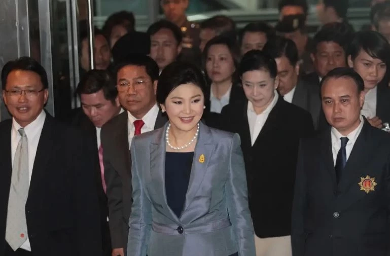 น.ส.ยิ่งลักษณ์ อดีตนายกรัฐมนตรี น้องสาวทักษิณ ชินวัตร