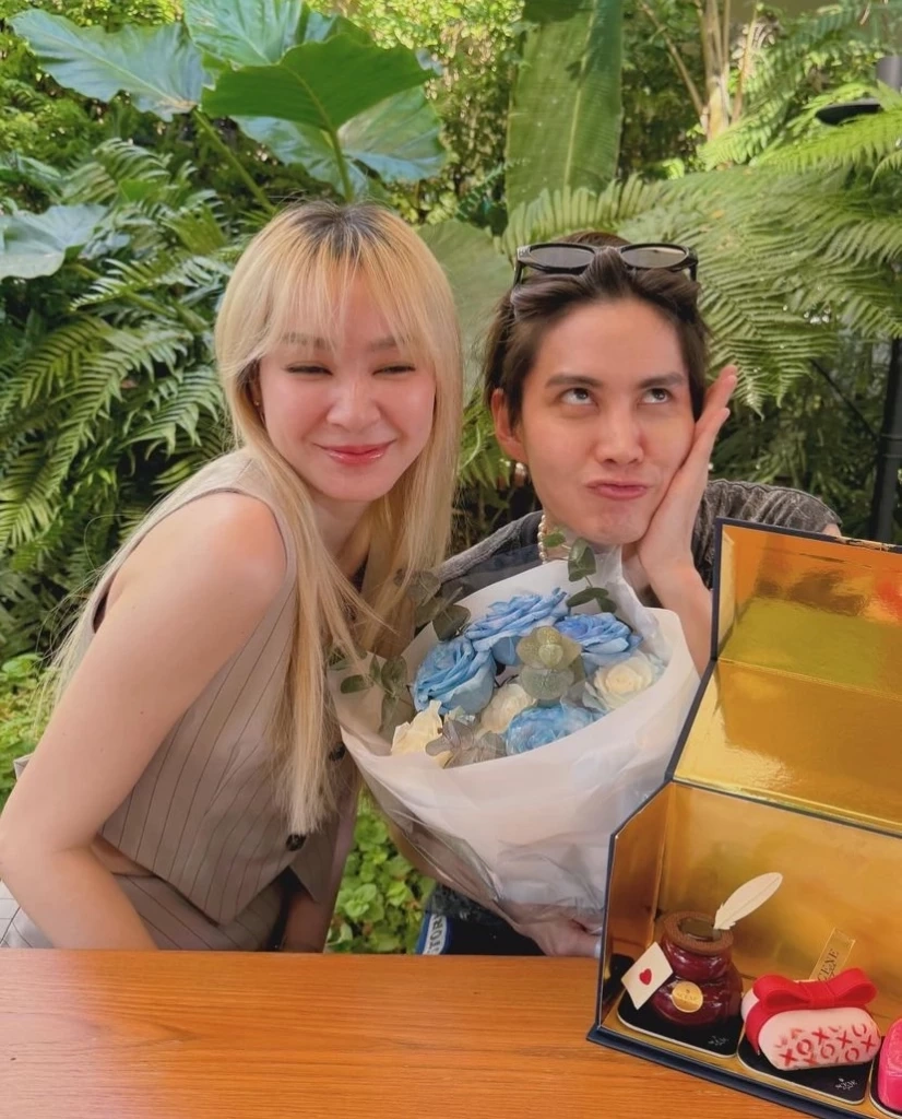 กอล์ฟ โพสต์ภาพคู่ โฟร์ ร่วมฉลองวันเกิด ด้านแฟนเก่า แอนนี่ โผล่คอมเมนต์เศร้า