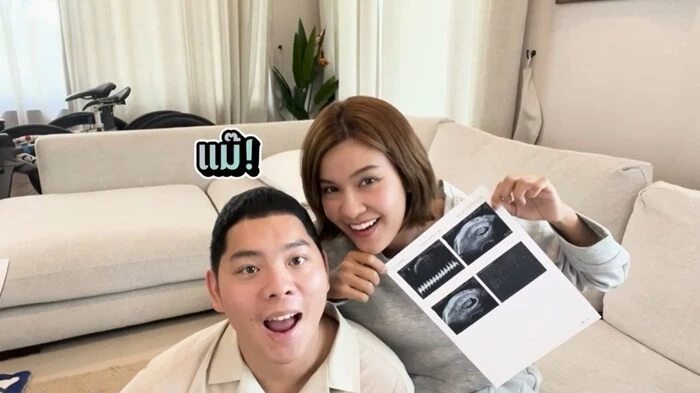 "ซูโม่กิ๊ก" ดีใจสุดๆโผกอดหอมลูกสะใภ้ "เปาวลี" ประกาศข่าวดีเบบี๋มาแล้ว