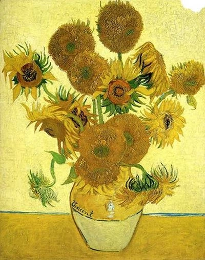 Sunflowers ปี ค.ศ. 1888