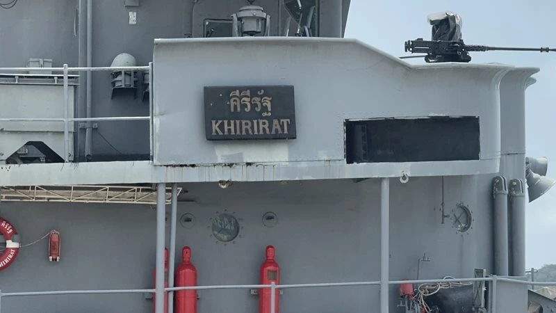 ทร.แจงเหตุไฟไหม้ "เรือหลวงคีรีรัฐ" เกิดจากปืน "เรือหลวงชลบุรี" ลั่นใส่