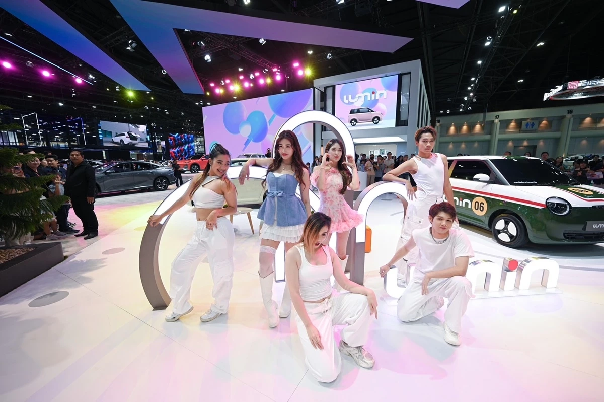 เซย่า-มิย่า สองพี่น้องโชว์ซิงเกิลใหม่ร่วมเปิดตัวน้องง่วง Changan Lumin 