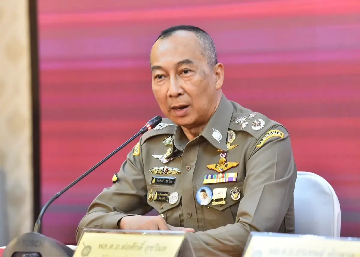 พล.ต.อ.ต่อศักดิ์ สุขวิมล ผู้บัญชาการตำรวจแห่งชาติ (ผบ.ตร.) 