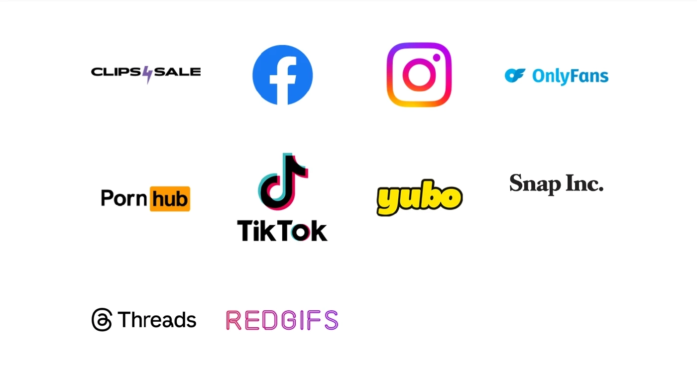 พันธมิตรที่เข้าร่วมใน Take It Down 