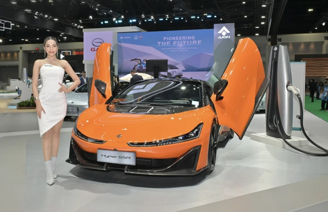 GAC AION เปิดตัว Hyper HT รถ SUV ไฟฟ้าประตูปีกนกระดับไฮเอนด์ ราคาไม่ถึง 2 ล้าน