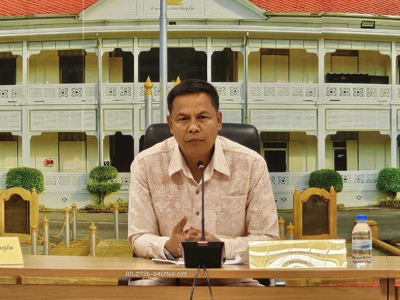 นายอดุลย์ ชูทอง รองผู้ว่าราชการจังหวัดภูเก็ต