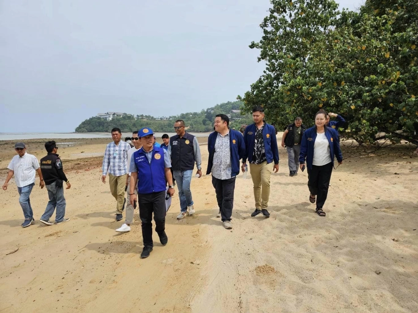 ฝ่ายปกครอง ลงพื้นที่ตรวจสอบแหลมยามู