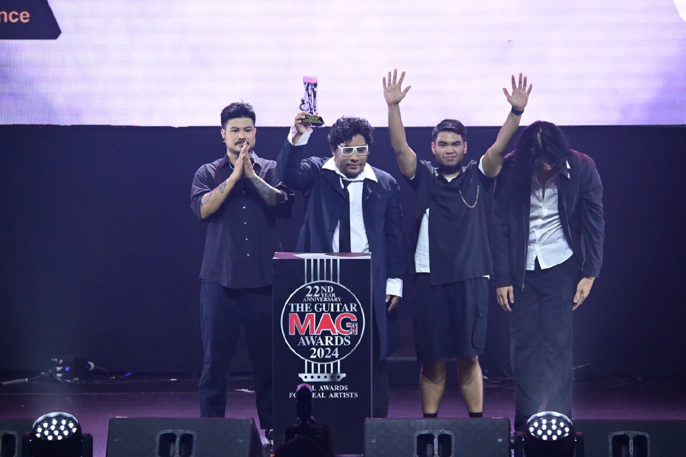 The Guitar Mag Awards 2024 เจฟ ซาเตอร์-วี วิโอเล็ต คว้ารางวัลนักร้องแห่งปี