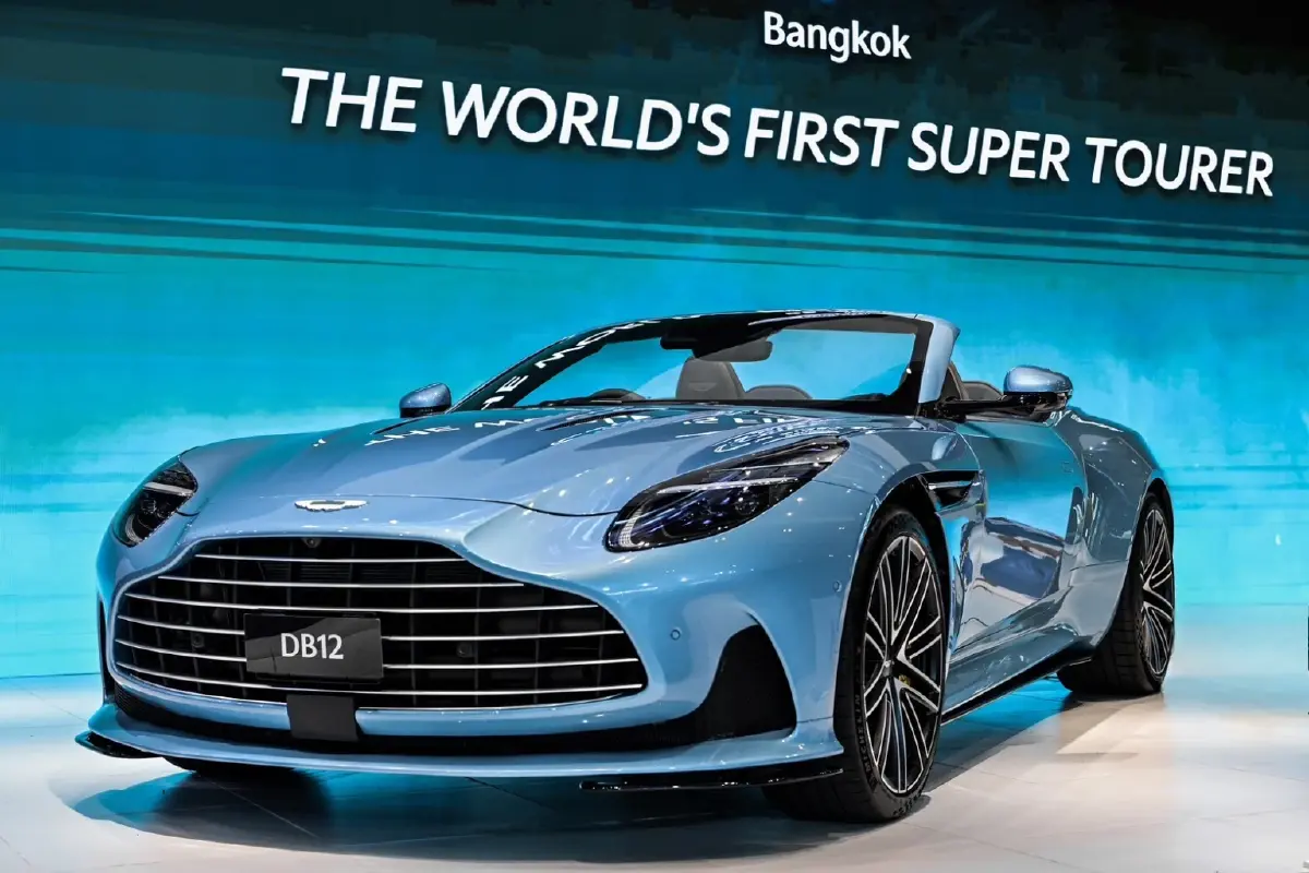DB12 Volante ที่สุดแห่งยนตรกรรม Super Tourer เปิดประทุนทวินเทอร์โบ 680 แรงม้า
