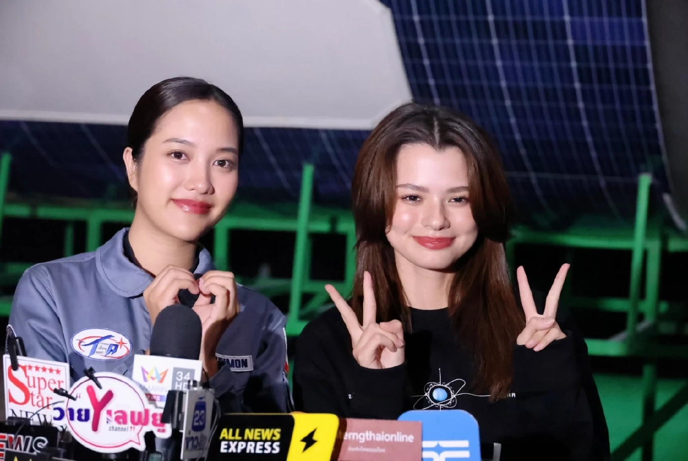 ฟรีน-เบ็คกี้ เปิดกองโชว์ซีนใหญ่ ยูเรนัส2324 หนังไซไฟอวกาศเรื่องแรกของไทย