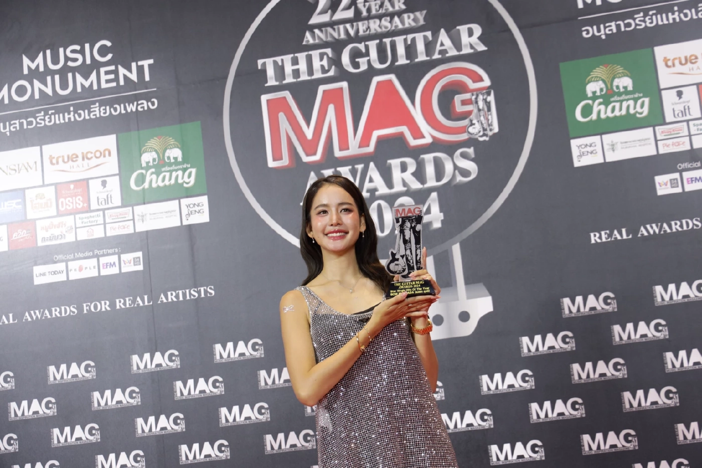 The Guitar Mag Awards 2024 เจฟ ซาเตอร์-วี วิโอเล็ต คว้ารางวัลนักร้องแห่งปี
