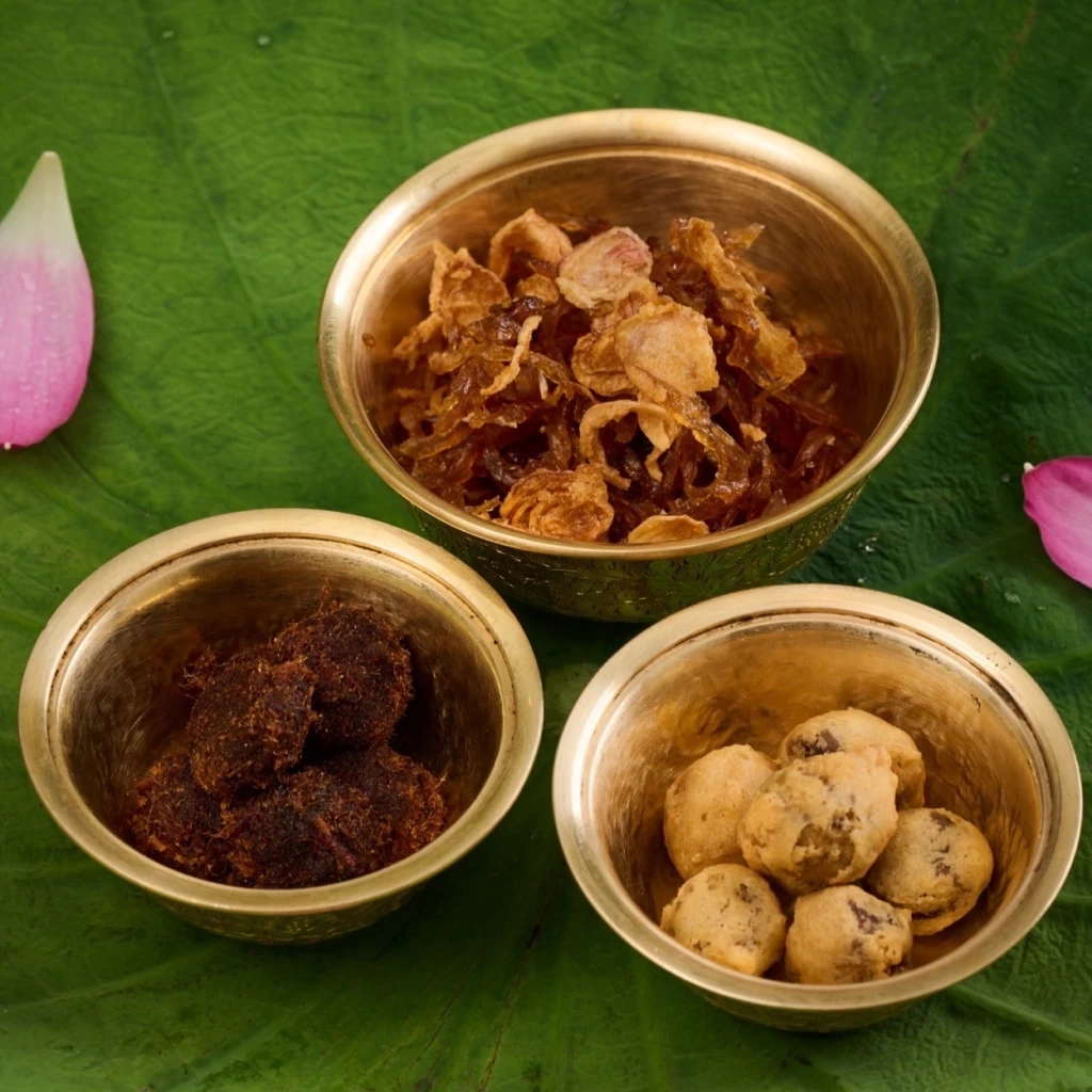 ดับร้อนด้วยเมนู "ข้าวแช่สุริยาศัย" ผสานวัฒนธรรมทางการกินในรูปแบบ 3 ตำรับ