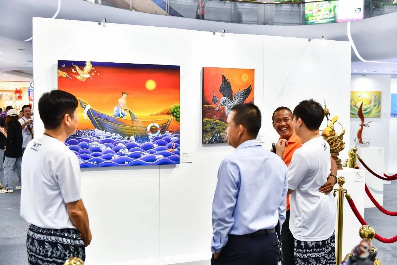 ชวนไปนิทรรศการ "ศิลป์สาคร The ART SAMUTSAKHON" เสพผลงานศิลปะร่วมสมัย