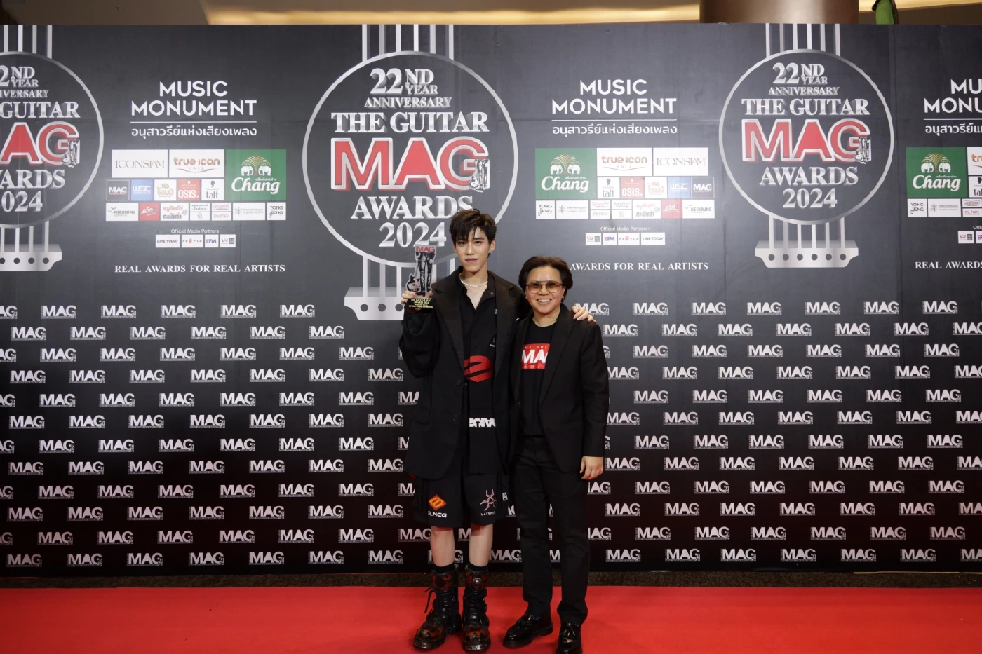 The Guitar Mag Awards 2024 เจฟ ซาเตอร์-วี วิโอเล็ต คว้ารางวัลนักร้องแห่งปี