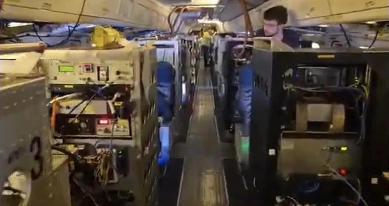 NASA ส่งเครื่องบิน DC-8 บินโฉบฝุ่นหนาทึบ จ.เชียงใหม่ เก็บข้อมูลวิจัย ปัญหาฝุ่น PM 2.5