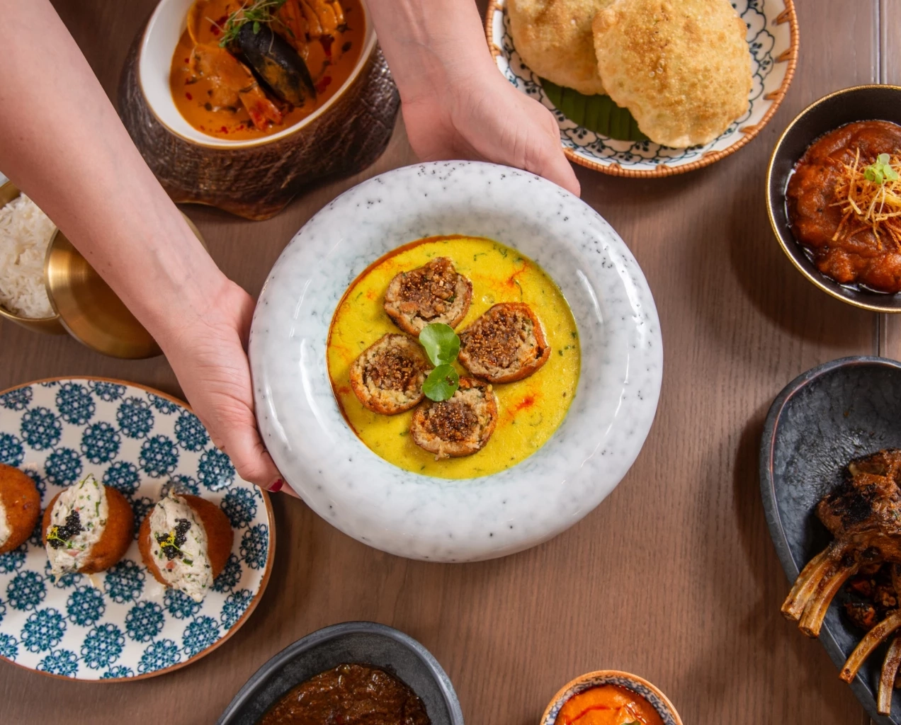 เมนูอาหารอินเดียร่วมสมัย