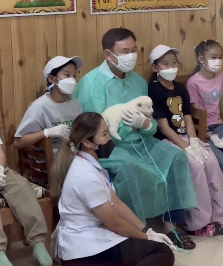 จบทริปปิ๊กเชียงใหม่ “ทักษิณ” พาครอบครัวทัวร์ไนท์ซาฟารี กินข้าว บินกลับ กทม.