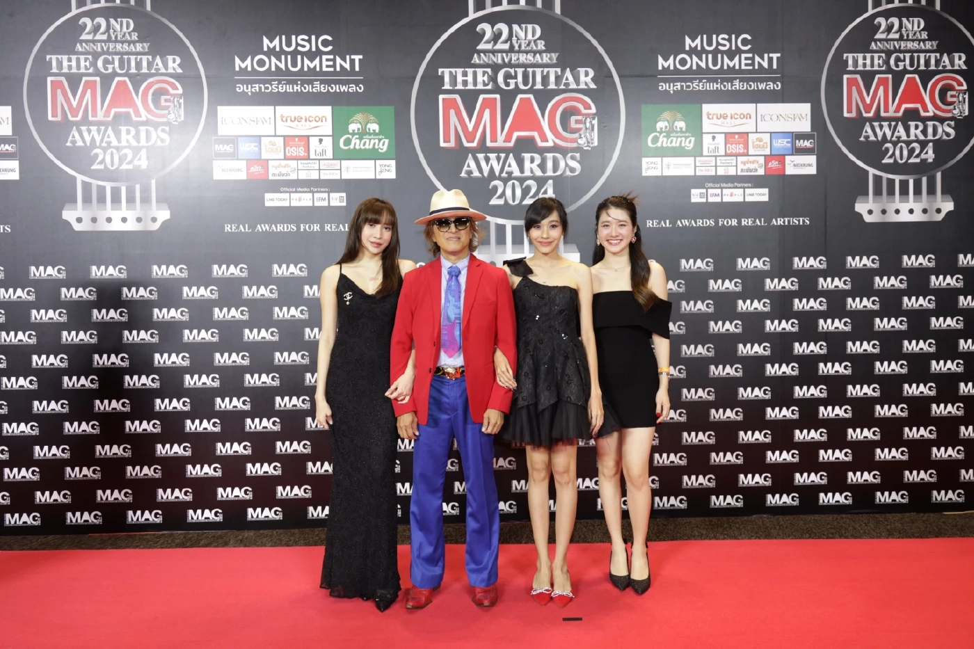 The Guitar Mag Awards 2024 เจฟ ซาเตอร์-วี วิโอเล็ต คว้ารางวัลนักร้องแห่งปี