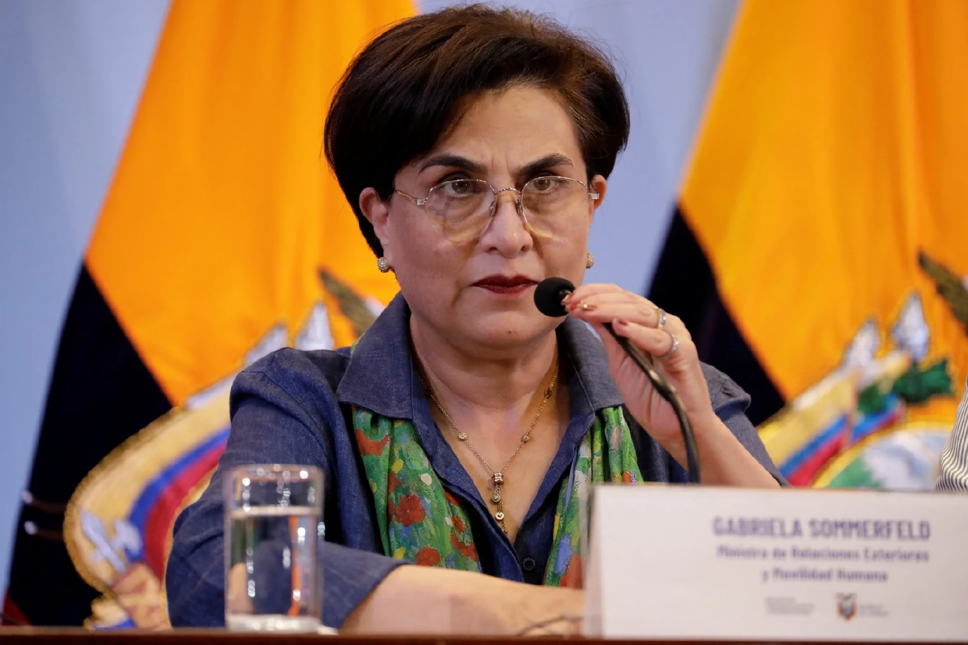 กาเบรียลา ซอมเมอร์เฟลด์ รัฐมนตรีต่างประเทศเอกวาดอร์