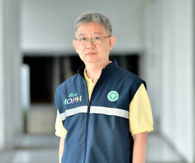 นพ.โอภาส การย์กวินพงศ์ ปลัดกระทรวงสาธารณสุข