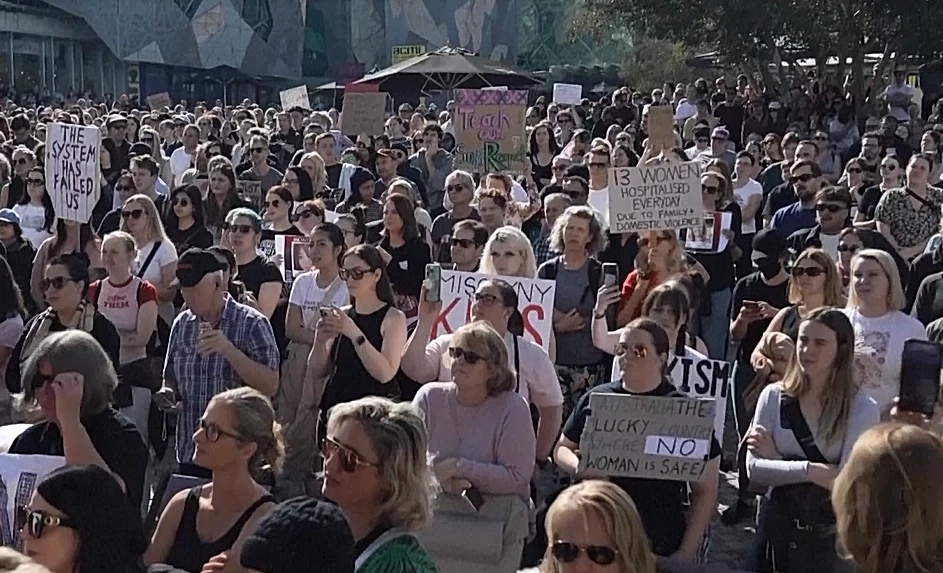 ประท้วงทั่วออสเตรเลีย หลังฆาตกรรมผู้หญิงพุ่ง ส่อวิกฤตระดับชาติ