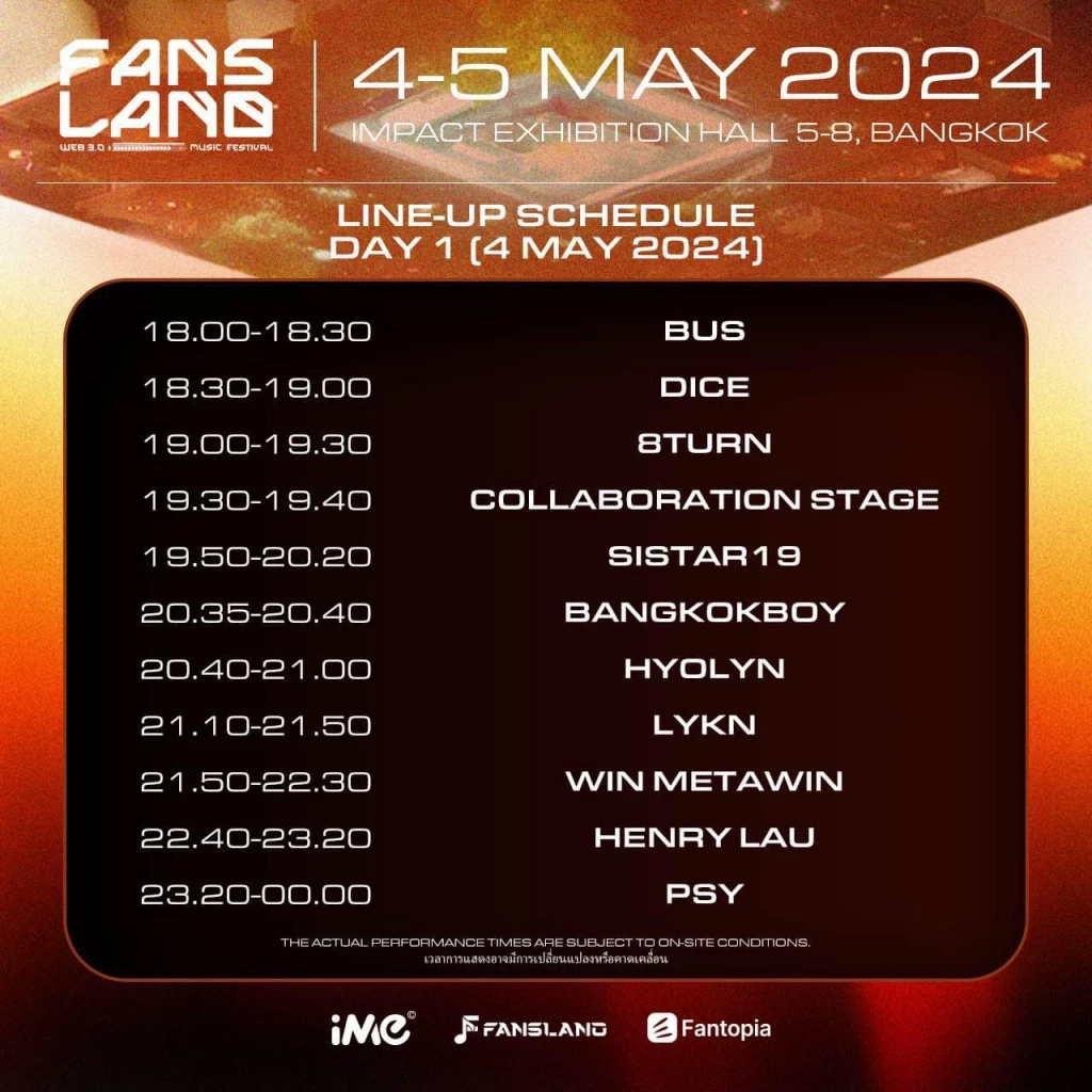 เปิดไลน์อัพ! นับถอยหลัง! ไปโดด ไปจอย "FANSLAND MUSIC FESTIVAL"