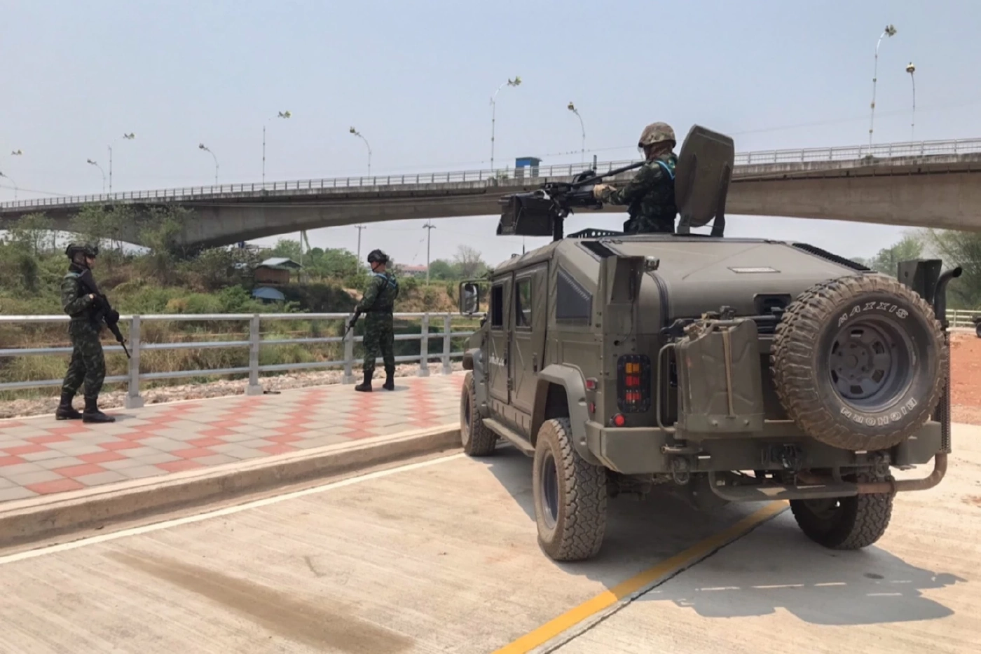 หน่วยมั่นคงขอคนไทยอย่ากังวล เหตุสู้รบเมียวดีห่างไกลจากแม่สอด