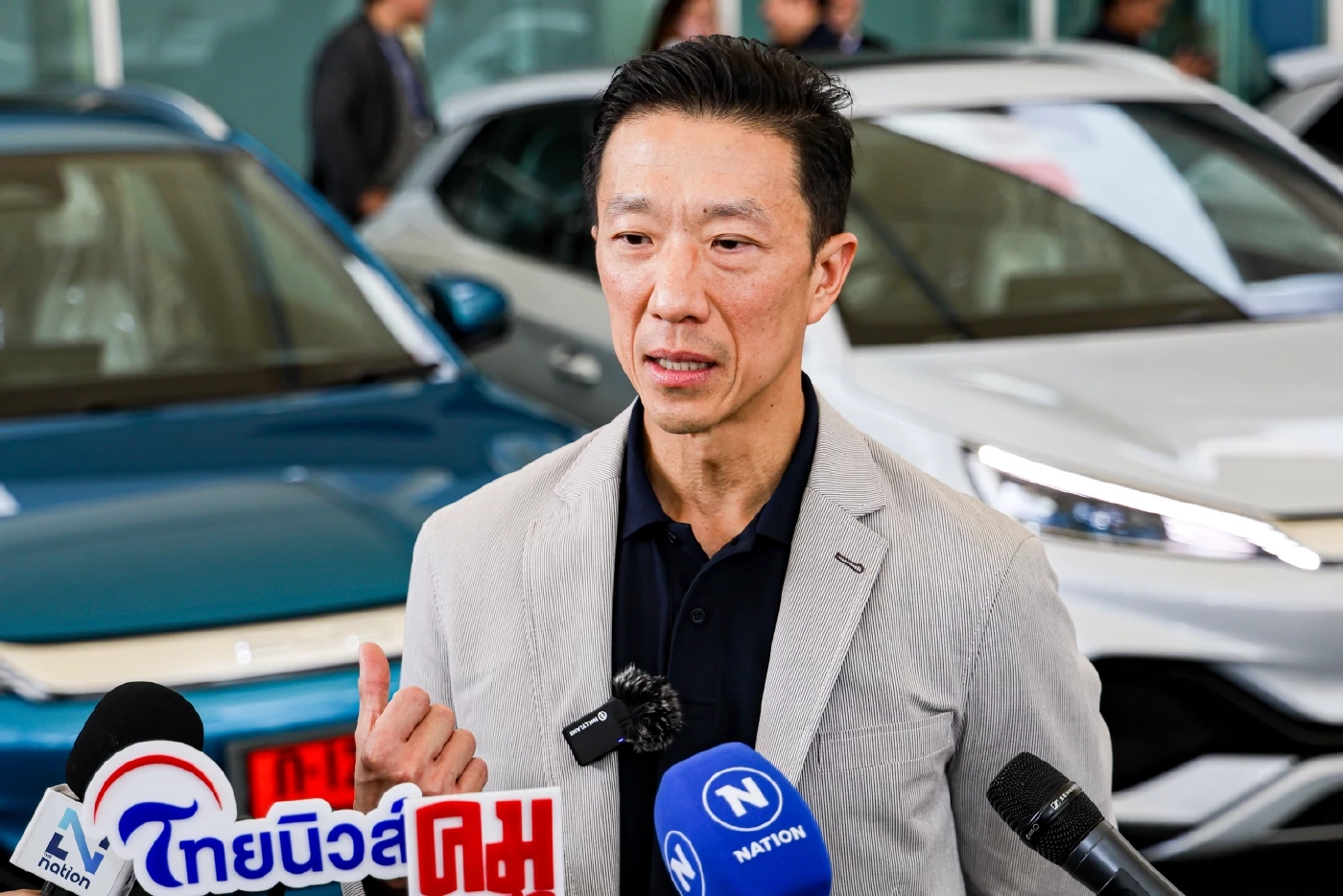 เนชั่นกรุ๊ป ผนึก BYD รับมอบรถยนต์ไฟฟ้า เดินหน้าประหยัดพลังงาน ลดโลกร้อน