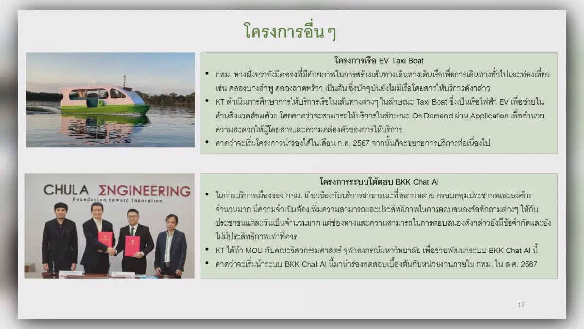กรุงเทพธนาคม เดินหน้า 'ล้างหนี้' สายสีเขียว