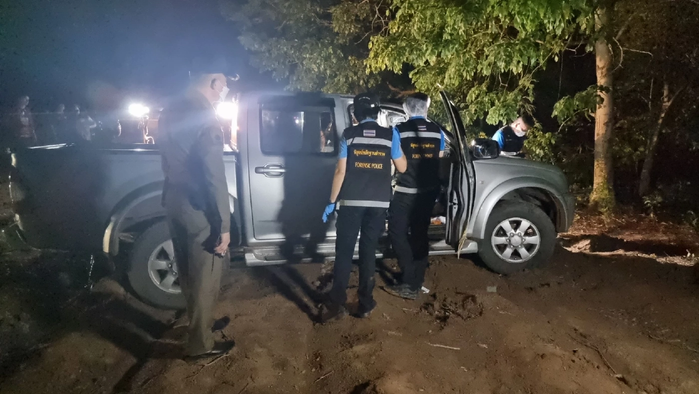 เค้นสอบ 2 ผู้ต้องสงสัย รู้ตัวคนร้ายยิง ดาบตำรวจดต.-ภรรยาท้อง 6 เดือนแล้ว