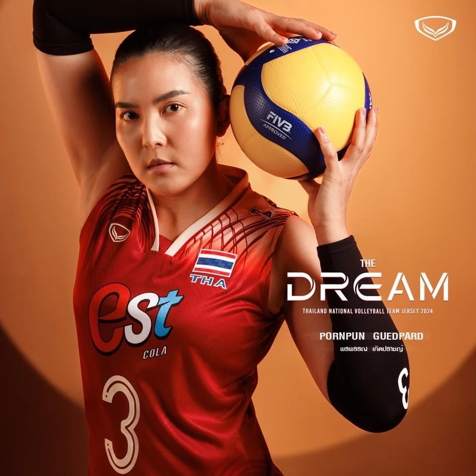 เปิดตัวชุดแข่งใหม่ "วอลเลย์บอลทีมชาติไทย" ประจำปี 2024