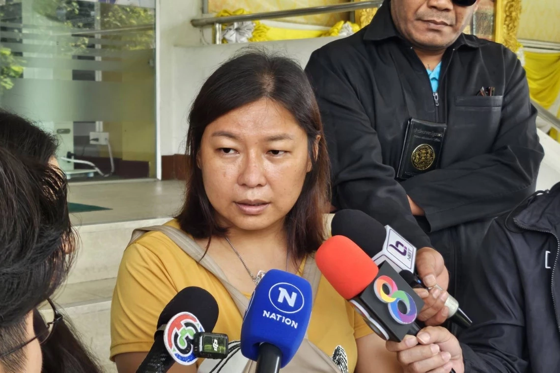 น.ส.ณัฐปภัษร์ ธนภัคนันท์หิรัญ หรือ “เจ” น้องสาวของเสี่ยต้น 