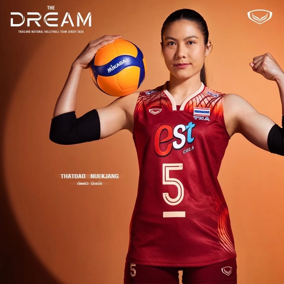 เปิดตัวชุดแข่งใหม่ "วอลเลย์บอลทีมชาติไทย" ประจำปี 2024