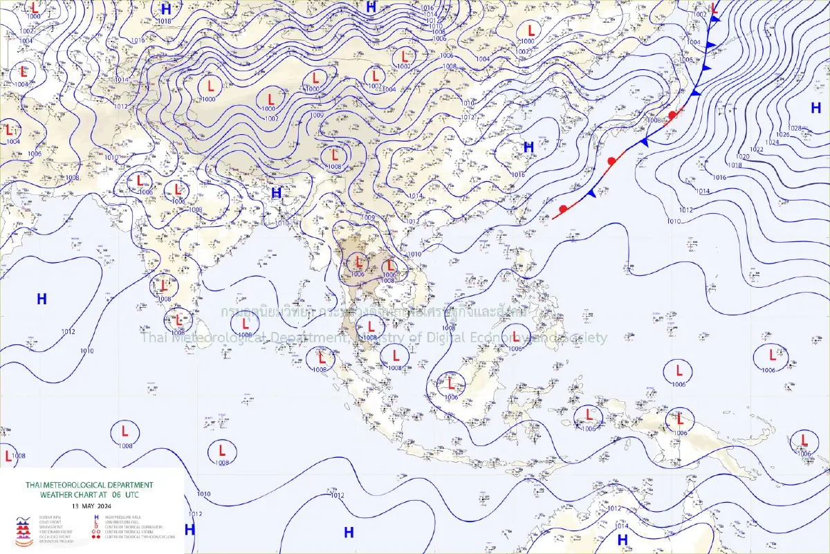 อุตุฯ คาดทั่วไทยยังคงมีฝนต่อเนื่อง เตือนระวังน้ำท่วมฉับพลัน น้ำป่าไหลหลาก