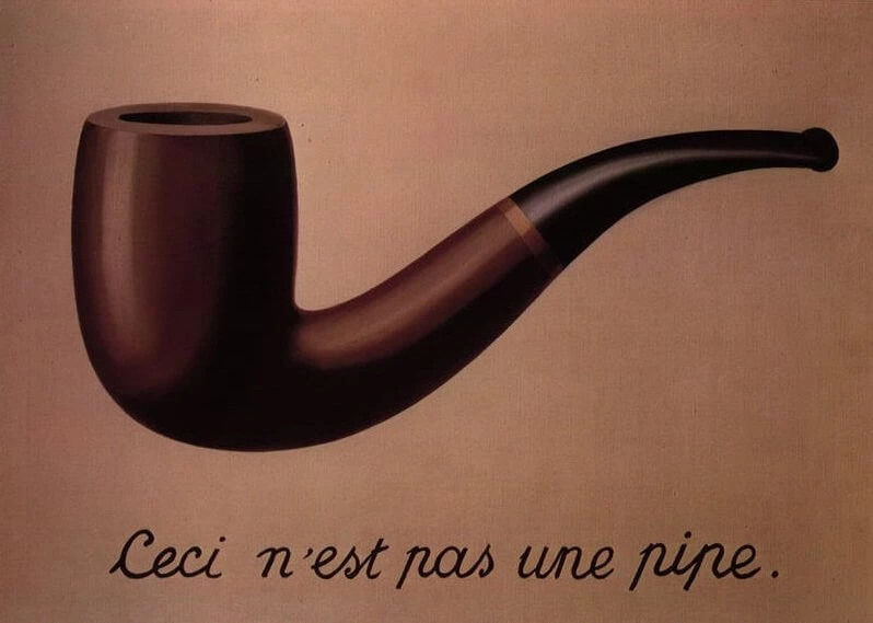 The Treachery of Images (1928-1929). ภาพจาก www.renemagritte.org