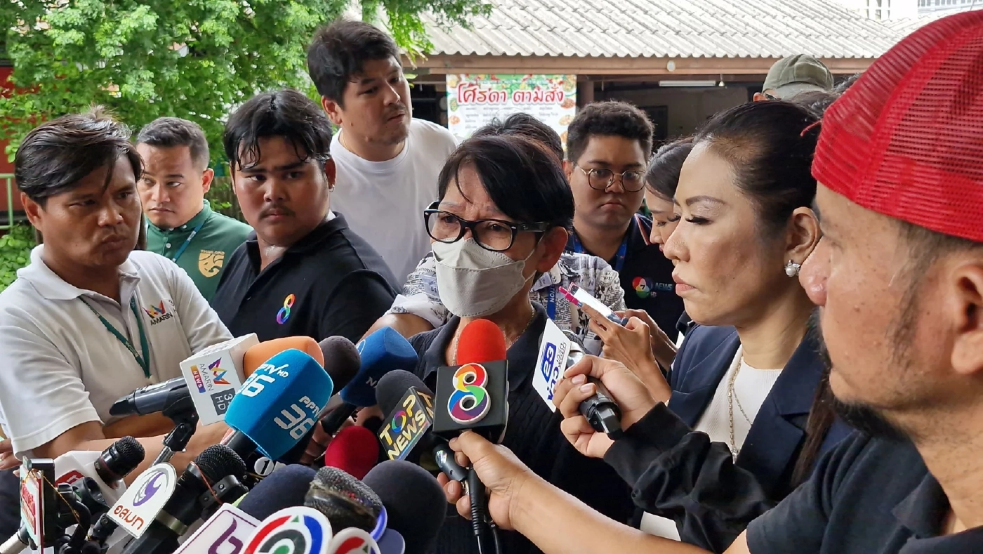 แม่ของเสี่ยต้นให้สัมภาษณ์ทั้งน้ำตา